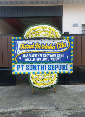 Papan Bunga Duka di Citarik