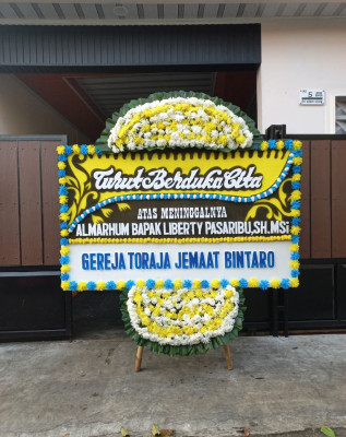 Papan Bunga Duka di Citarik